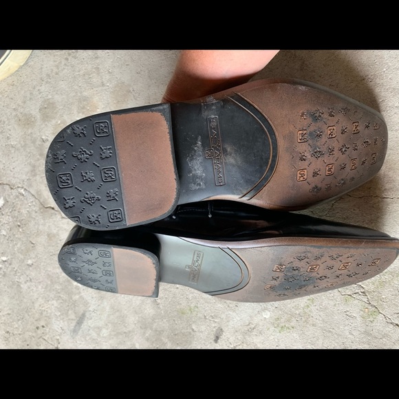 Stacy Adams black dress shoes. Size 8. EUC. - Picture 3 of 5